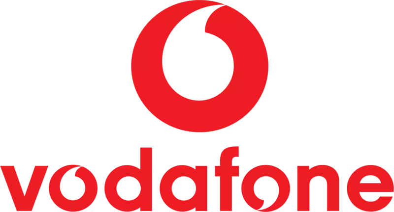 Offizielles Partner-Logo von Vodafone Italia.