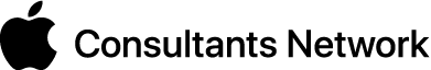 Apple Consultant Network Partner Logo für Beratung und Service von Apple Geräten